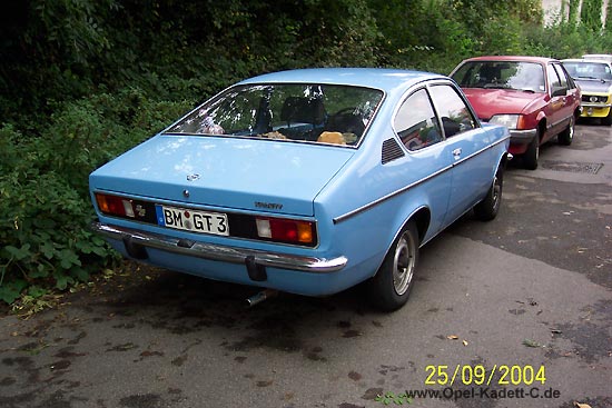 Opel Kadett C 1973 Coup berlina caravan Vemos un coup